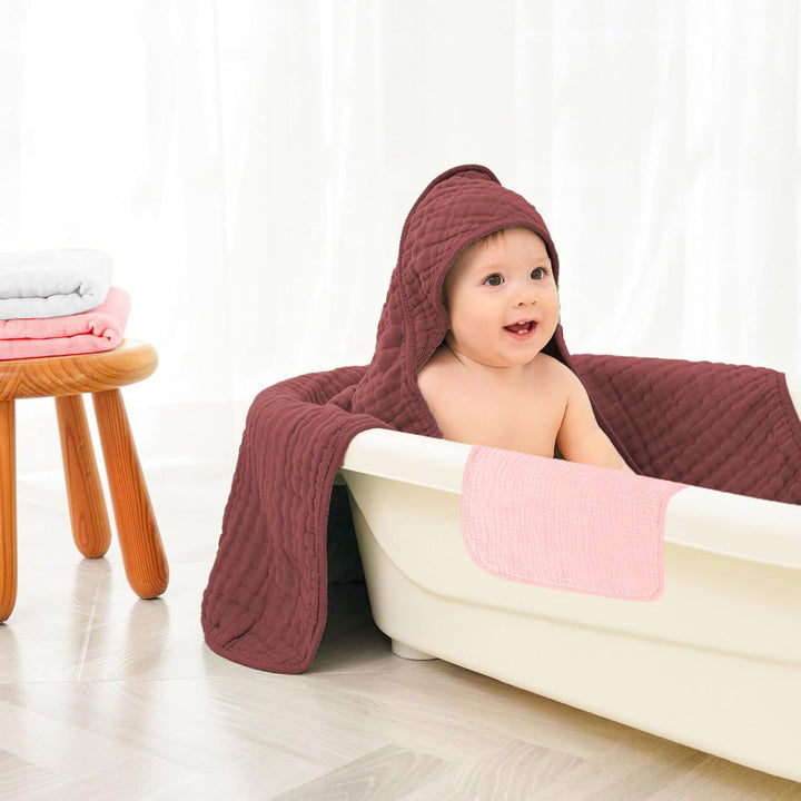 Baby Handtuch Mit Kapuze, Kapuzenhandtuch, Decke Und Badetuch Neugeborene MäDchen &amp; Jungen, Erstauss