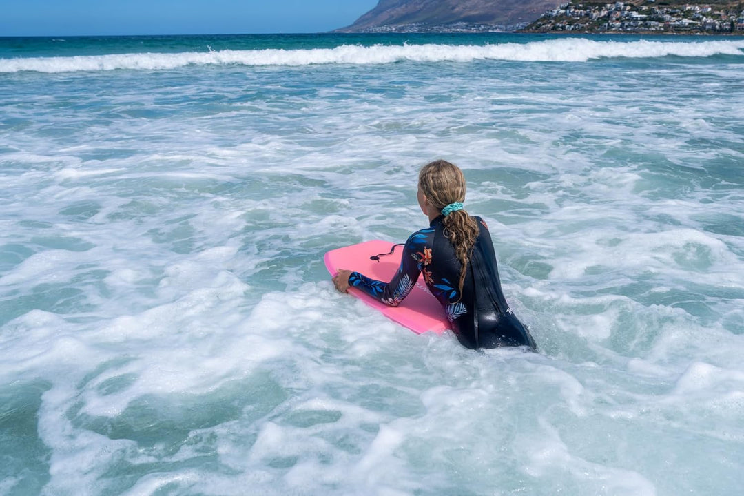 Reed Body Board Bodyboard für Strand, Kinder, Leichter EPS-Core, Doppelk, doppeltes Drehgelenk, gewi
