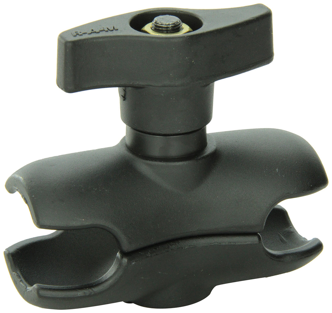 Ram Mount Doppelsteckdose D Kurzarm, Schwarz