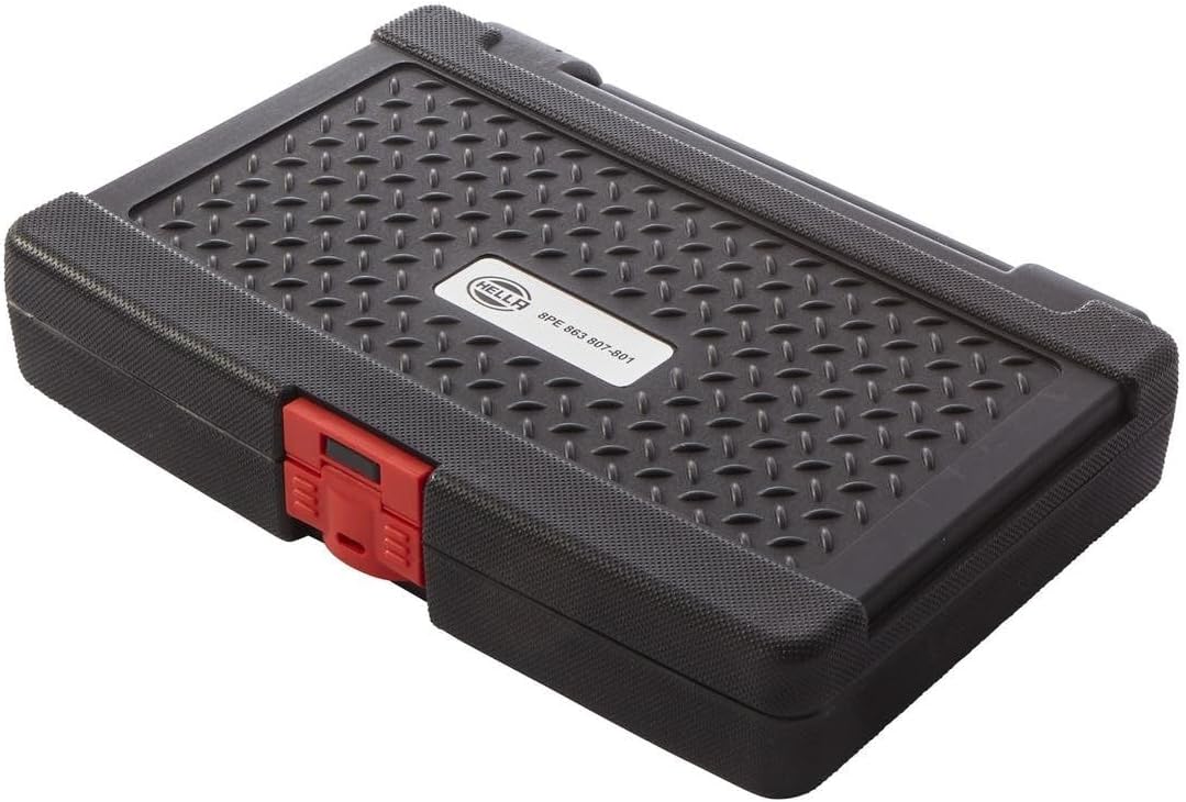 HELLA - Crimpzangeneinsatz-Set - Material Werkzeuggriff: Kunststoff - schwarz - Basic - Set - 8PE 86