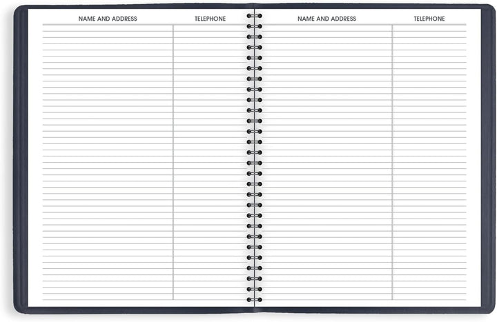 AT-A-GLANCE, 2023, Wochenterminbuch und Planer, 21,6 x 27,9 cm, Grösse L, Marineblau (7095020), navy