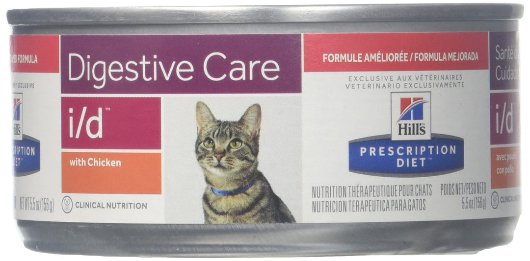 Hill's | Prescription Diet i/d Feline Feingehackt mit Huhn | 24 x 156 g