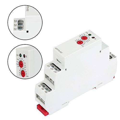 Schienen Zeitrelais für die 12-240 V Mini Einzelfunktionssteuerung Für die Verzögerung der 35 mm Sch