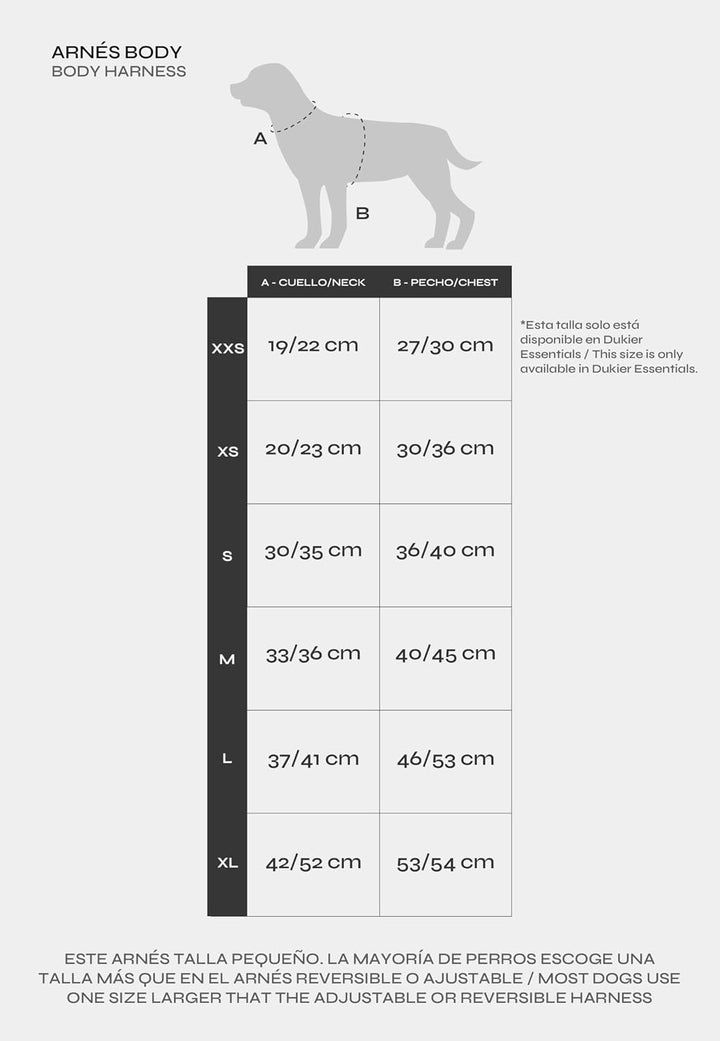 DUKIER - Hundegeschirr, Weste gegen Verletzung Body, verstellbar und robust für Haustiere, aus atmun