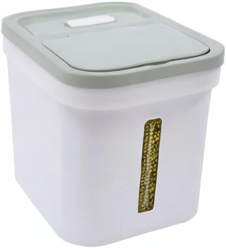 KAUITOPU 10kg Reisbehälter, luftdichter Feuchtigkeitsbeständiger Mehl Vorratsbehälter, Grosser Leben