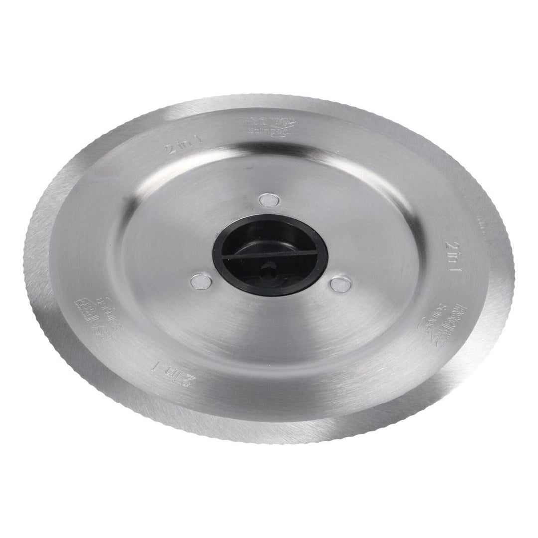 LUTH Premium Profi Parts Spezialmesser Messer Rundscheibe Wellenschliff kompatibel mit Bosch Siemens