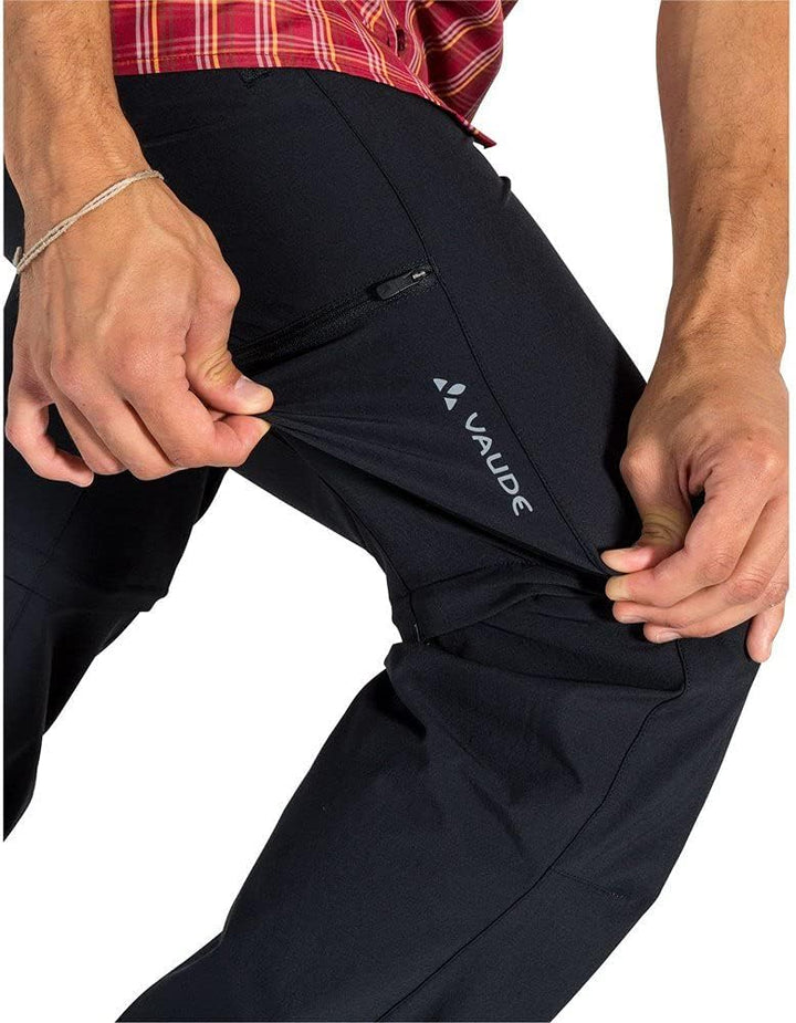 VAUDE Herren Heren Farley Stretch Zo Broek Hose, Schwarz, 54-Long EU