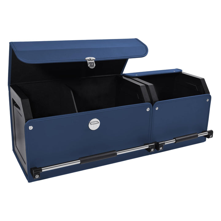 Auto Kofferraum Organizer mit Deckel – 2-in-1 Modulares XXL-Aufbewahrungsbox, Multifunktionaler Koff