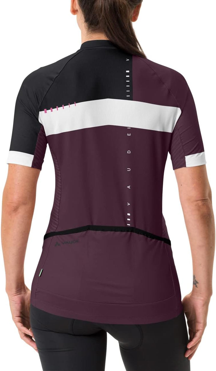 VAUDE Damen Women's Posta Fz Tricot Trikot 40 Cassis, 40 Cassis