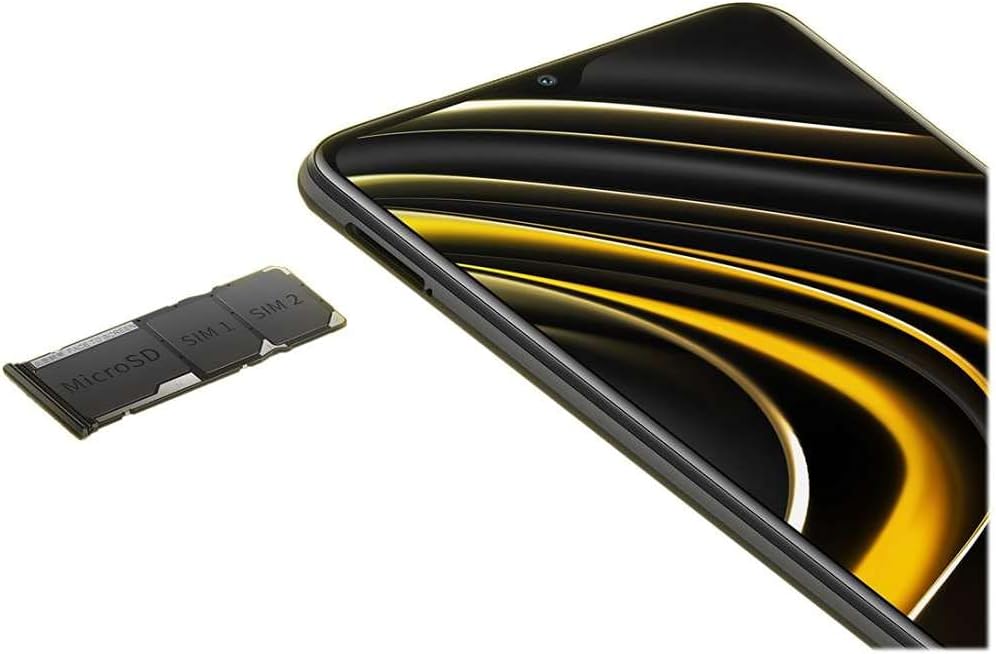 Poco M3 - Smartphone 4 + 64 GB, 6,53" FHD+ Dot-Drop-Display, Snapdragon 662, 48 MP AI Triple-Kamera,