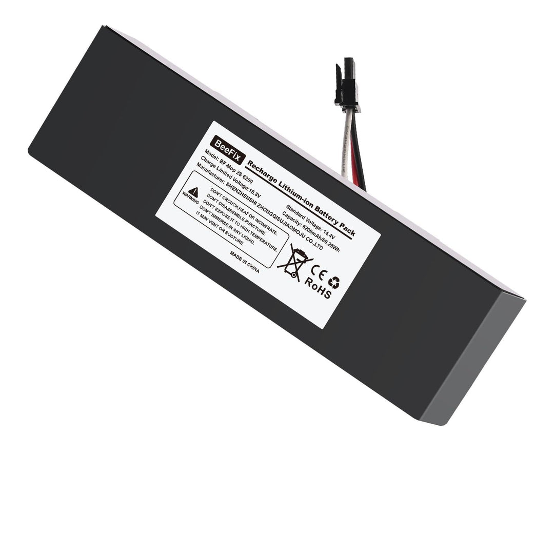 6200mAh Ersatzakku für Xiaomi Mop 2S / Mop Pro/Mop P, 14.4V Li-ion Akku STYTJ02YM Batterie Staubsaug
