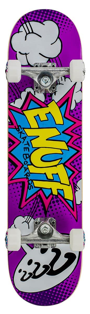 ENUFF Pow 2 Mini Complete Skateboard Purple - 7.25" purple Einheitsgrösse