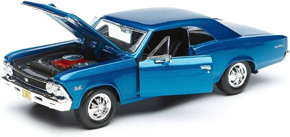 Bburago Maisto France Chevrolet SS 396 1966 Massstab 1:24 Farbe M31960 zufällig