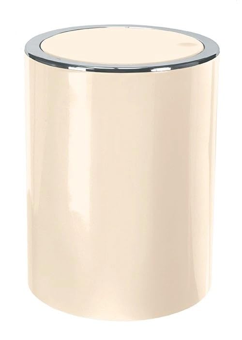 Kleine Wolke Clap Mini, 8415114858, ABS, Kosmetikeimer, Inhalt 1,5 Liter, Schneeweiss 12,8 cm x 16,2