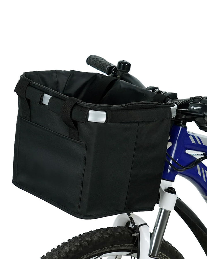 Diurwur®Fahrradkorb vorne wasserdicht Fahrrad Lenkerkorb Abnehmbarer Tragekorb Klein Einkaufskorb Pi