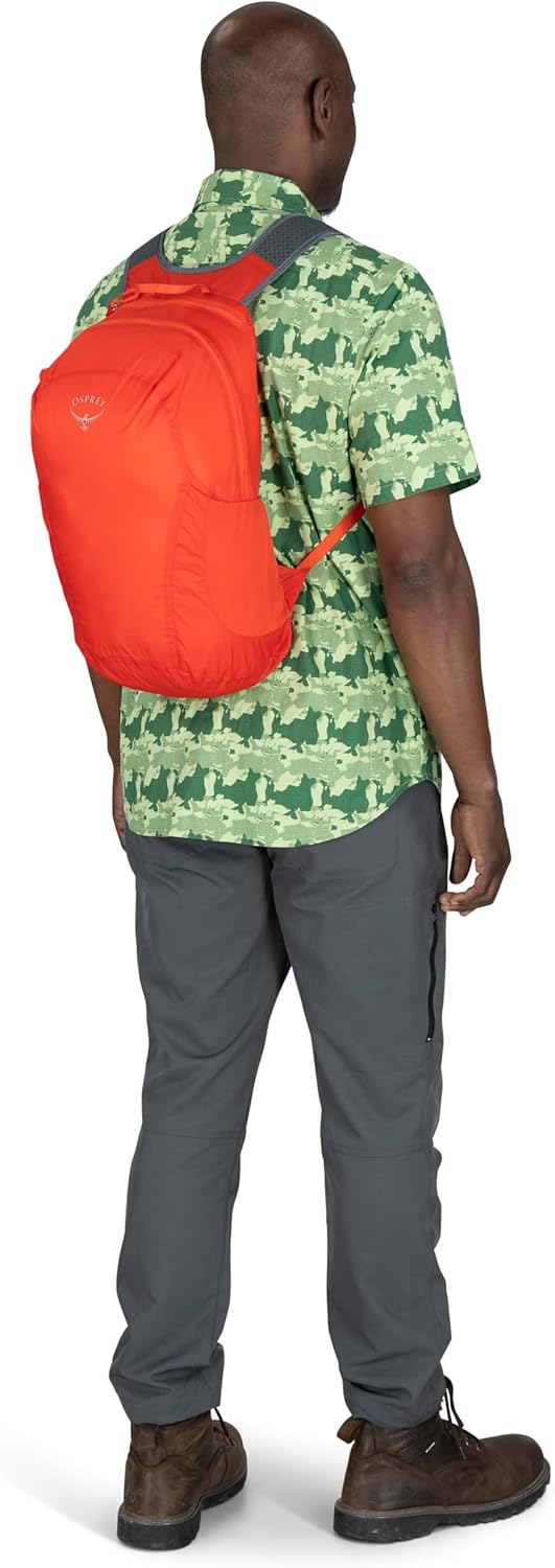 Osprey Unisex Ultralight Leichter Rucksack Backpack (1er Pack) O/S - Fassungsvermögen 18L Mars Orang