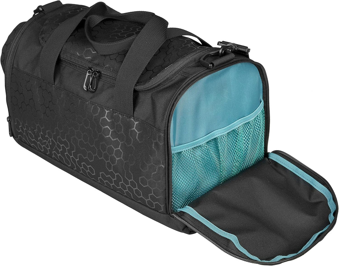 neoxx Champ Sporttasche Lost in Black I Sportbeutel für die Schule I Tasche zur Aufbewahrung von Spo