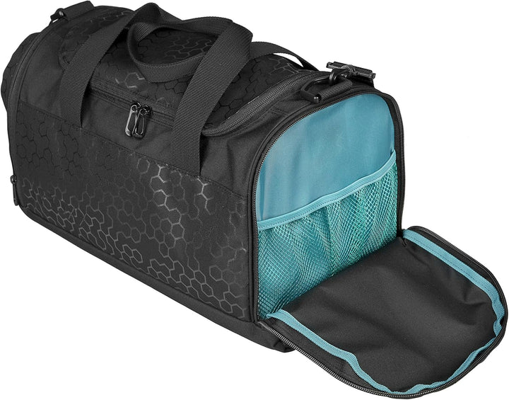 neoxx Champ Sporttasche Lost in Black I Sportbeutel für die Schule I Tasche zur Aufbewahrung von Spo