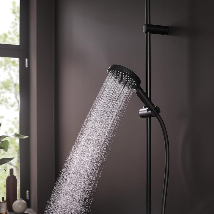 hansgrohe Raindance Select S - Duschkopf, Handbrause mit 3 Strahlarten (inkl. PowderRain), runde Dus