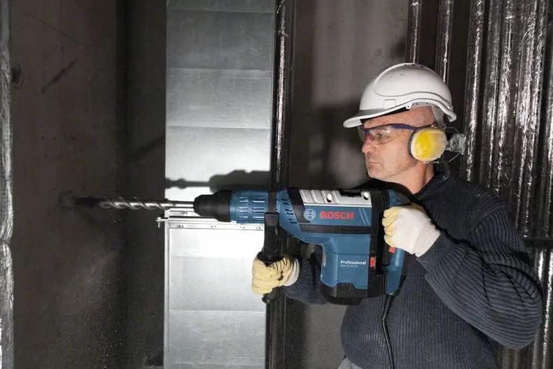 Bosch Professional Bohrhammer GBH 8-45 DV (1.500 Watt, Bohr-Ø in Beton mit Hammerbohrern: 12-45 mm,