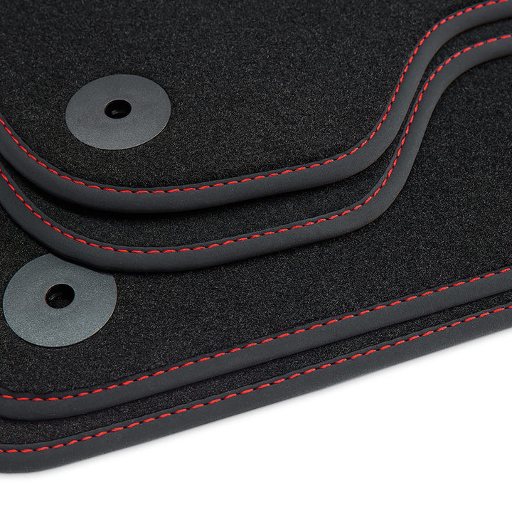 tuning-art 156R Fussmatten Exclusive für Seat Leon 3 5F Audi A3 8V Golf 7 Golf 8 Audi A3 8Y 2012-, N