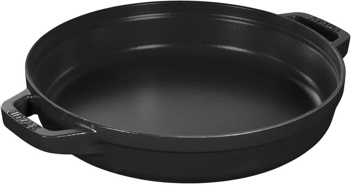 STAUB La Cocotte Kochtopfset, 2-tlg rund Gusseisen Schwarz Kochtopf Topf