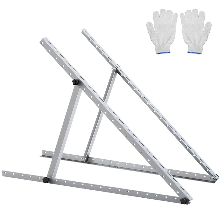 Solarmodul Halterung 1040MM 2Stück Stouchi Solarpanel Halterung pv Halterungen mit Verstellbarem Win