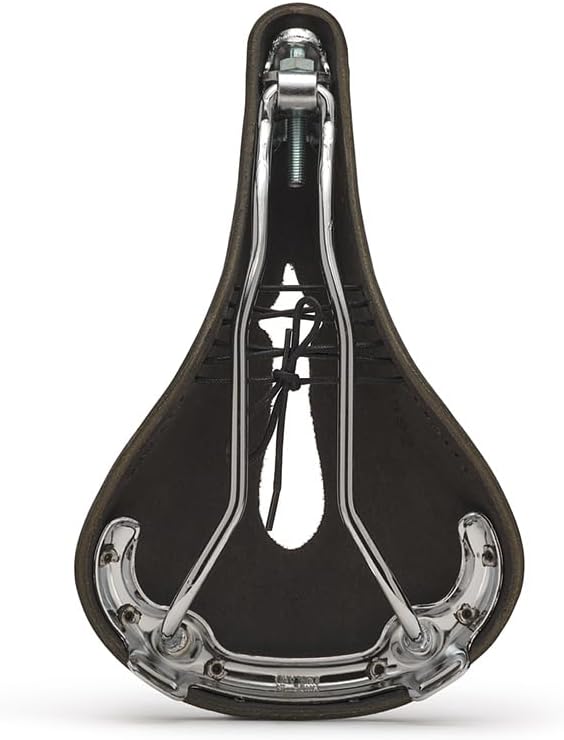 Brooks Saddles Imperial B17 Standard Fahrradsattel mit Loch und Schnürsenkeln (Herren) Schwarz, Schw