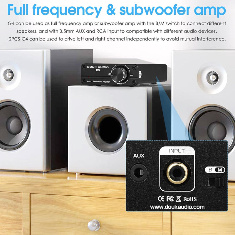 Mini Subwoofer/Full Frequenz Monokanal Leistungsverstärker Mono Power Amplifier Subwoofer-Verstärker