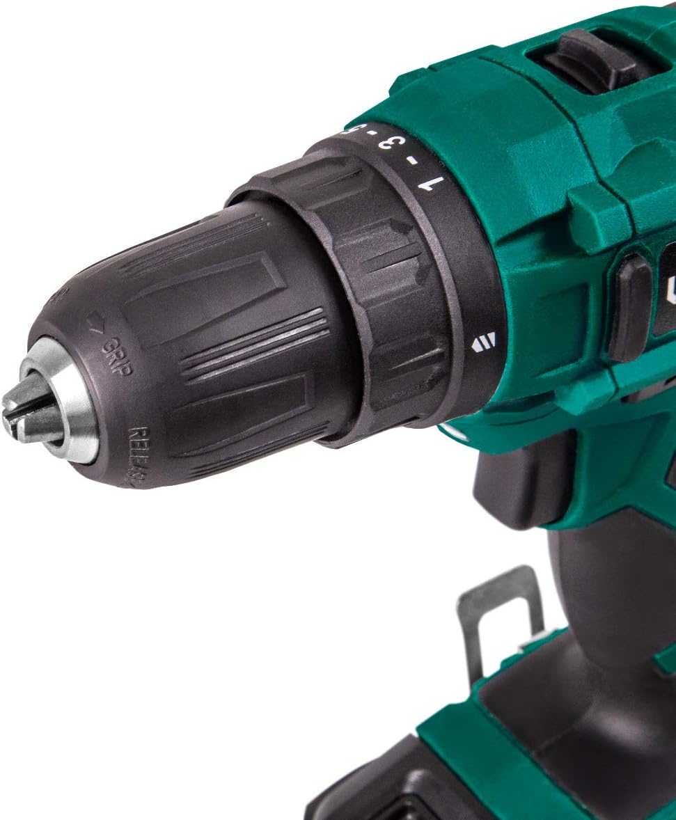 VONROC Akku Schrauber, Akku Bohrschrauber Akkuschrauber 20V - Akku Bohrmaschine, Akkubohrer Komplett