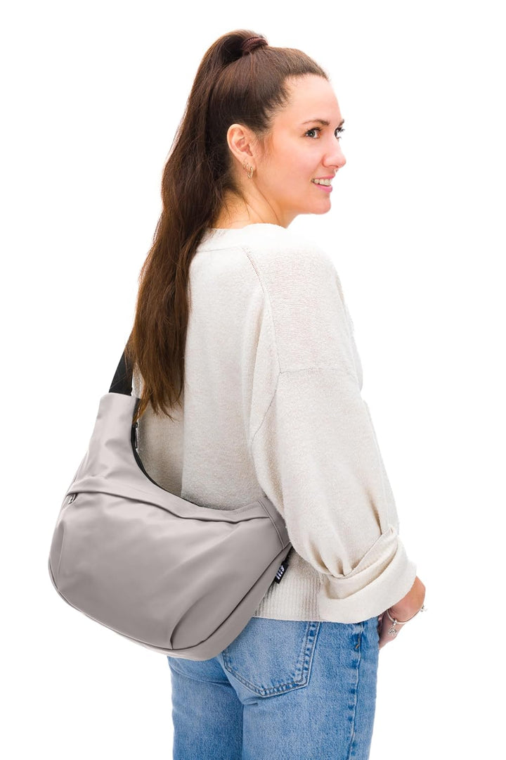 Fillikid Daybag, Wickeltasche, Tagestasche, alabaster
