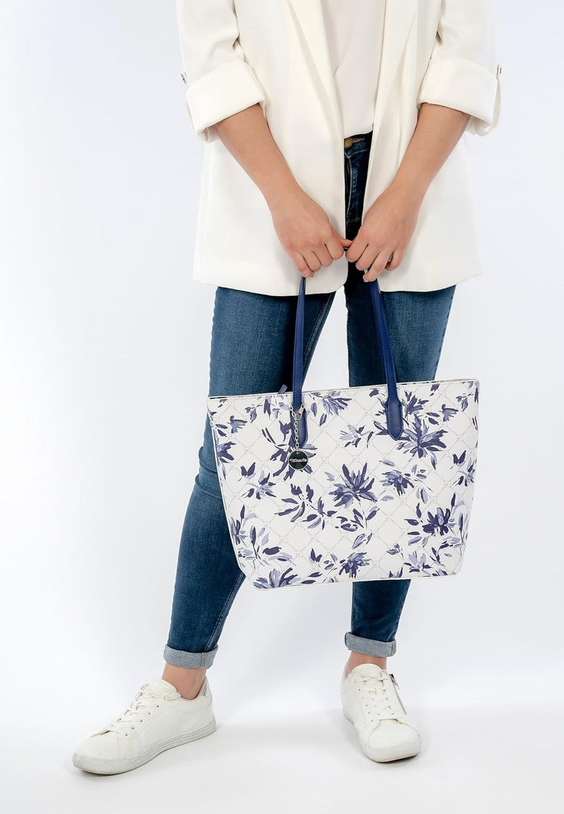 Tamaris Shopper Anastasia Flower 32414 Damen Handtaschen Floral flower 988 Einheitsgrösse, Einheitsg