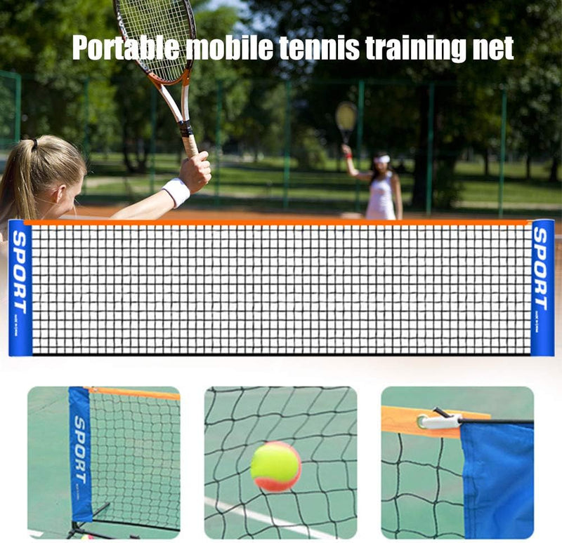 Cicony Tennisnetz, tragbar, faltbar, für Badminton, Volleyball, Tennis und andere Spiele, Siehe Abbi