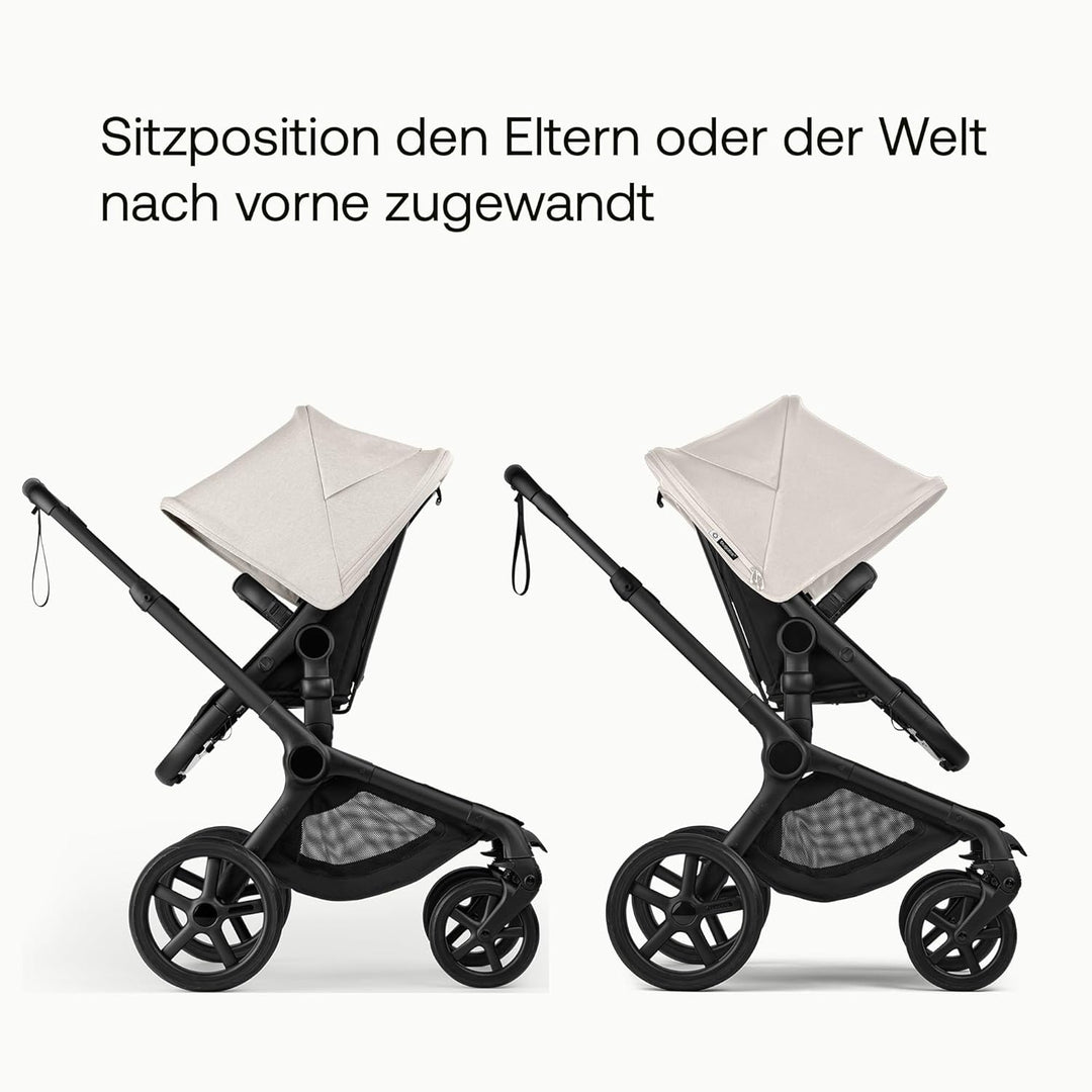 Bugaboo Fox 5 Renew, 2-in-1 Kinderwagen für jedes Gelände, mit Liegewanne und ausziehbarem Kleinkind