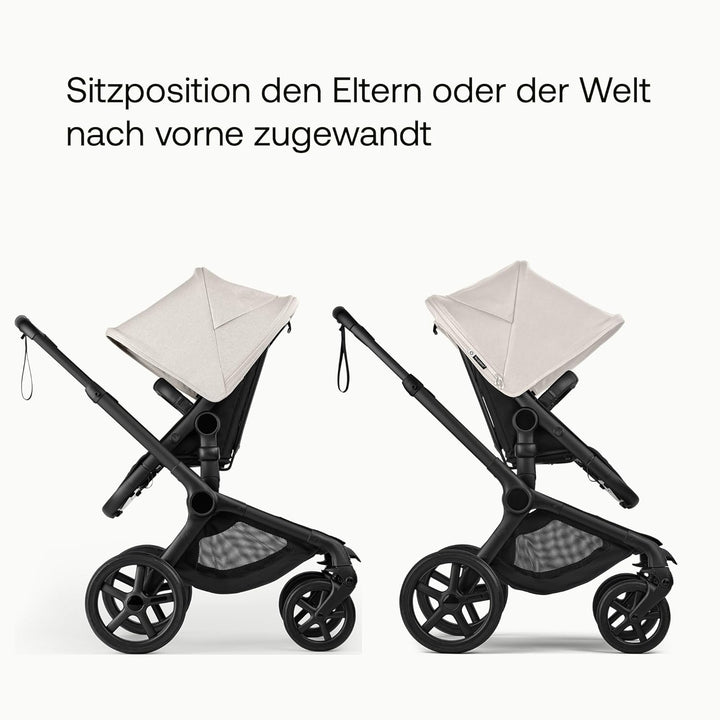 Bugaboo Fox 5 Renew, 2-in-1 Kinderwagen für jedes Gelände, mit Liegewanne und ausziehbarem Kleinkind