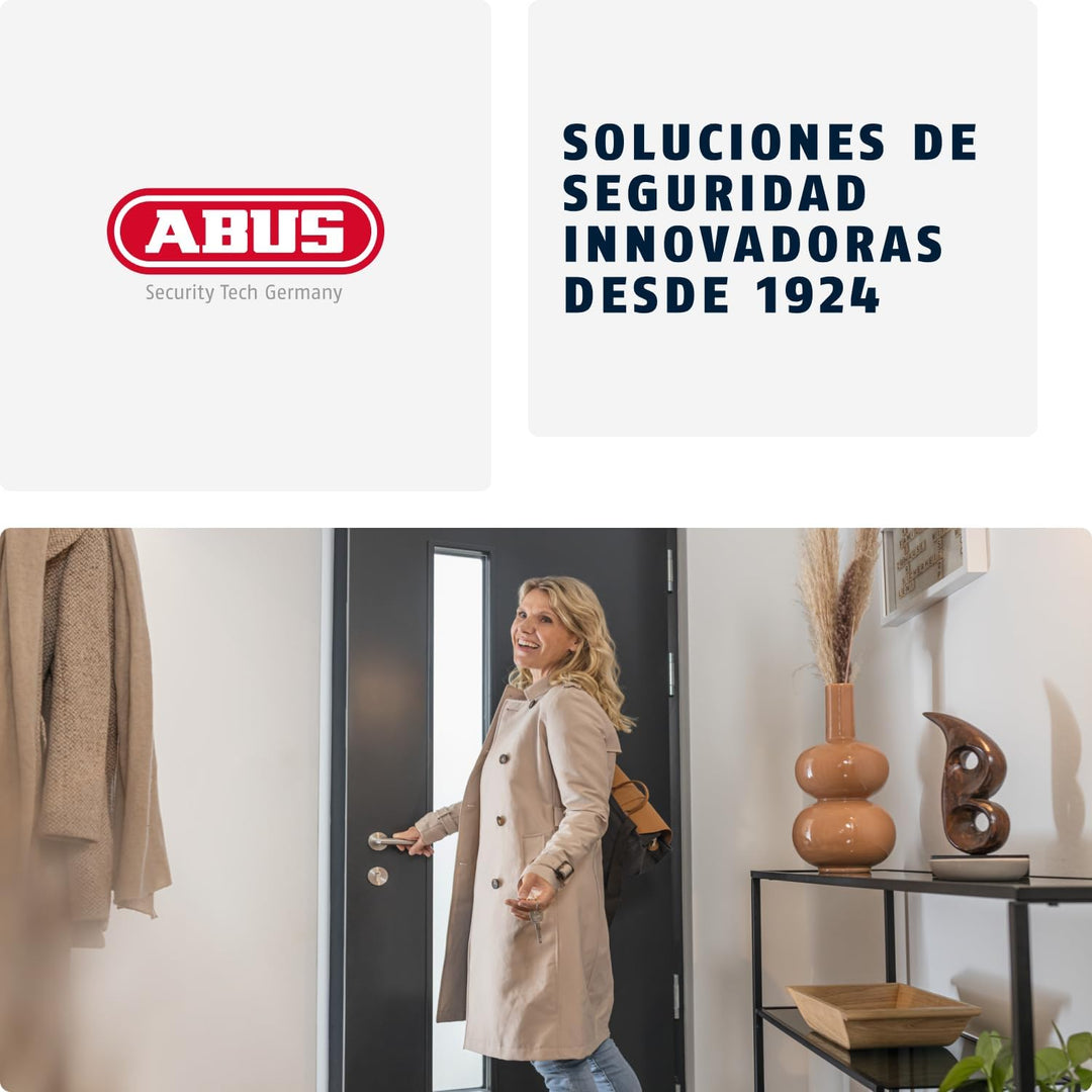 ABUS Mini-Rauchmelder GRWM30600 mit 10-Jahres-Batterie - Q-Label & DIN EN14604 zertifiziert - 85 dB