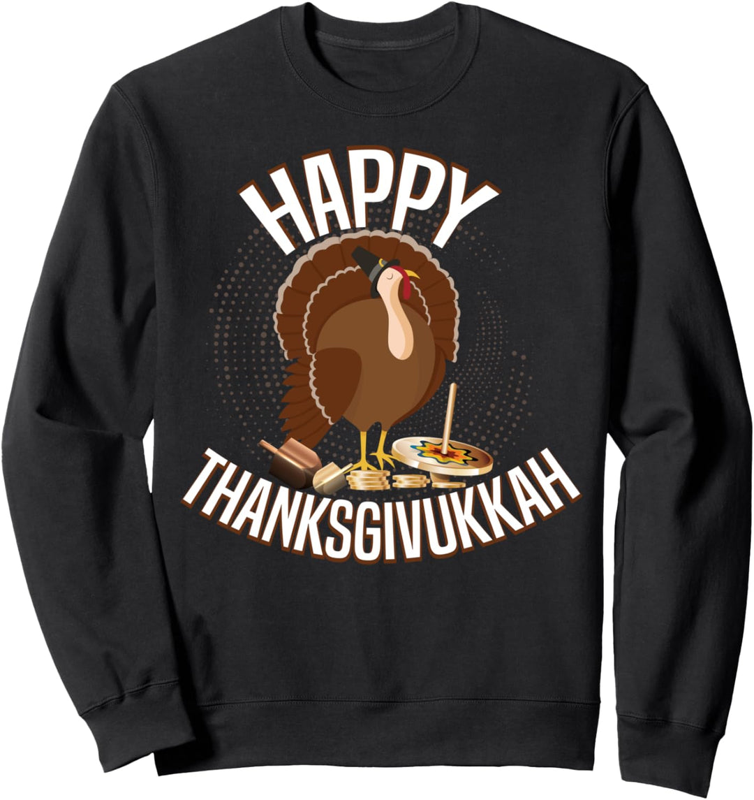 Chanukka Geschenk Chanukka Happy Thanksgivukkah Türkei Sweatshirt