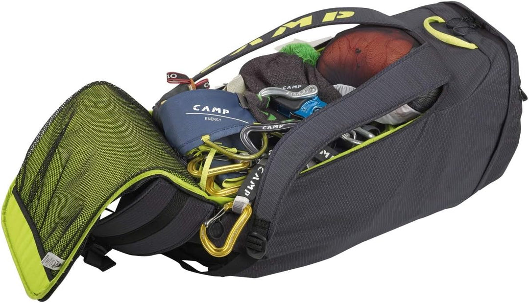 CAMP Rox Alpha 40l Schwarz - Komfortabler praktischer Kletterrucksack, 40l, Grösse 40l - Farbe Black