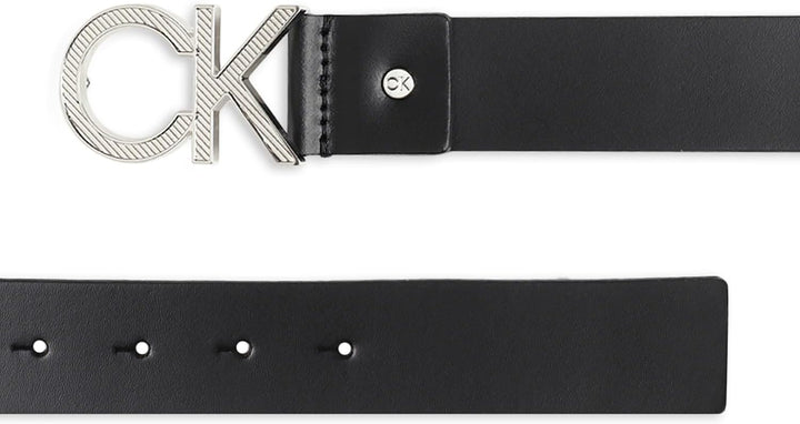 Calvin Klein Herren Gürtel 100 Schwarz (Ck Black), 100 Schwarz (Ck Black)
