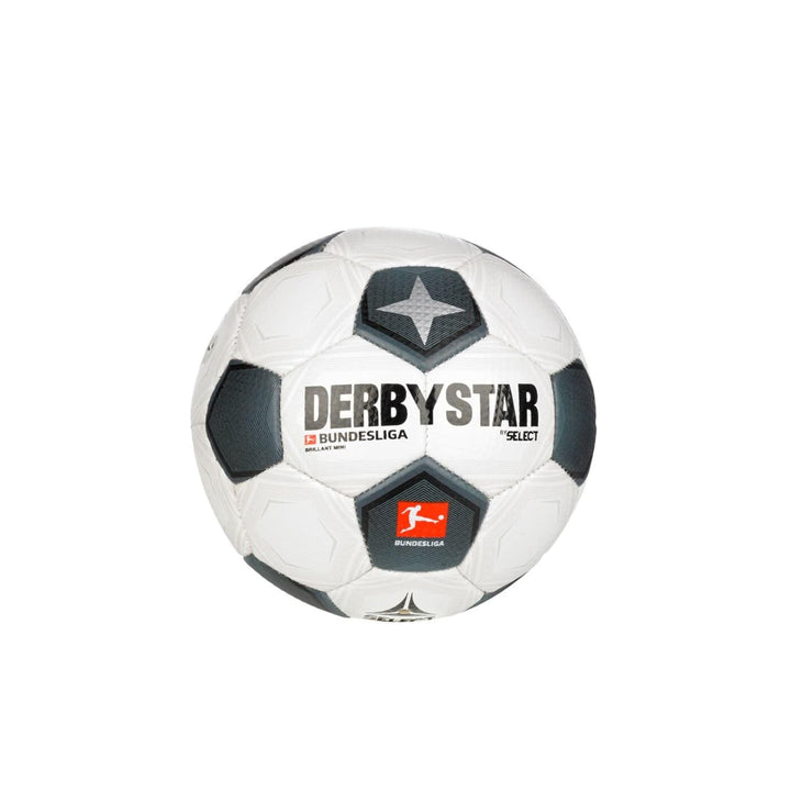 Derbystar Bundesliga Brillant Mini weiss/schwarz/grau, weiss/schwarz/grau