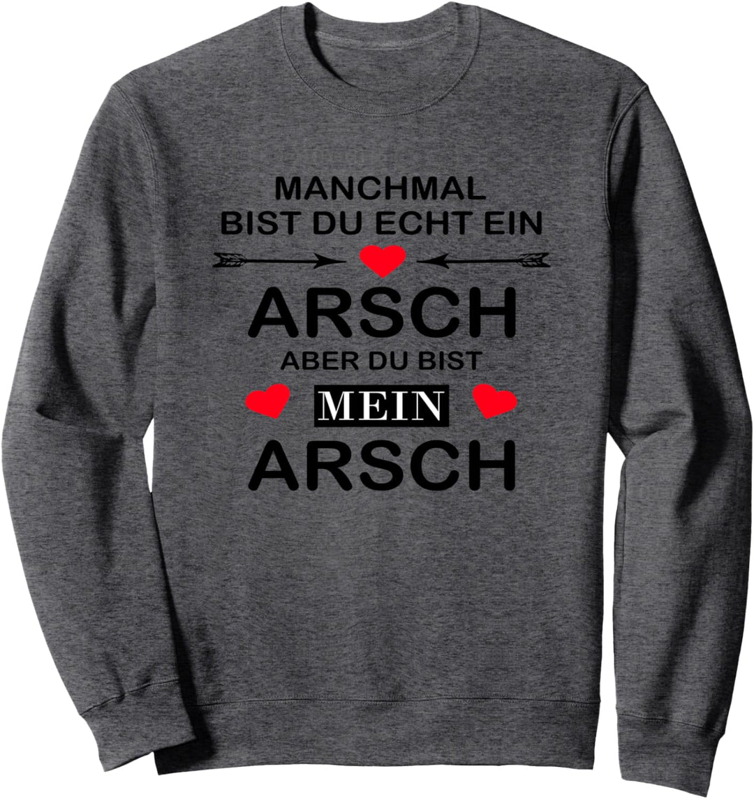 Du bist Meins Liebe Beziehung lustiges Pärchen Sweatshirt