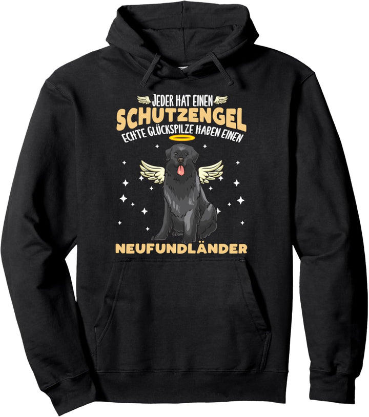Neufundländer Hund mit lustigem Spruch für Hundefan Pullover Hoodie