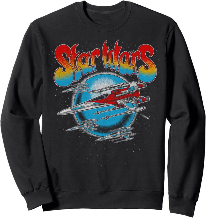 Star Wars The Rise Of Skywalker Retro X-Wing Sweatshirt