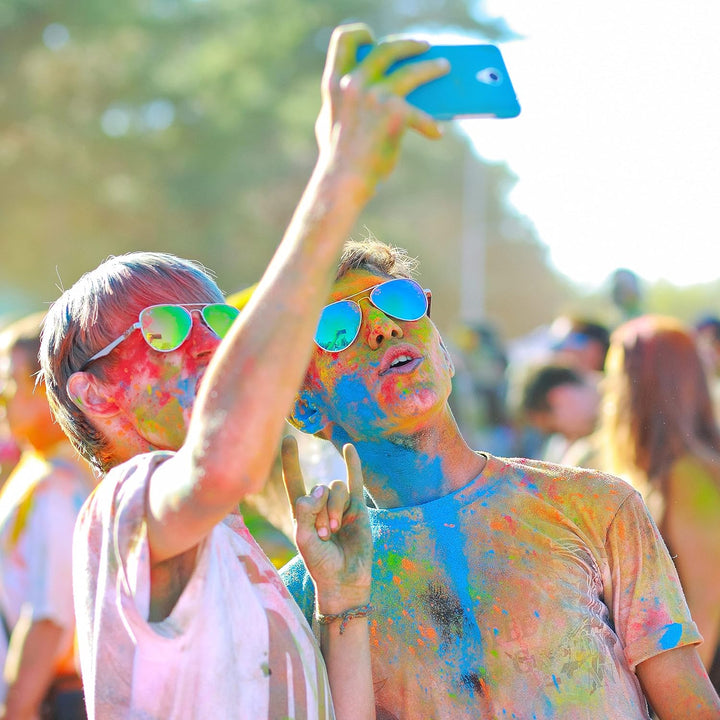 POLVO HOLI - 1KG Holi Pulver (Hellblau)