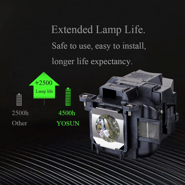 YOSUN Projektorlampe für Epson Elplp88 V13h010l88Powerlite Home Cinema 2040 1040 2045 740HD 640 EX32