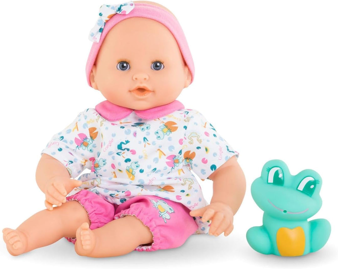 Corolle - Meine erste Puppe, Baby-Badewanne, Ozean, 30 cm, ab 18 Monaten, 9000100650 Rosa, Rosa