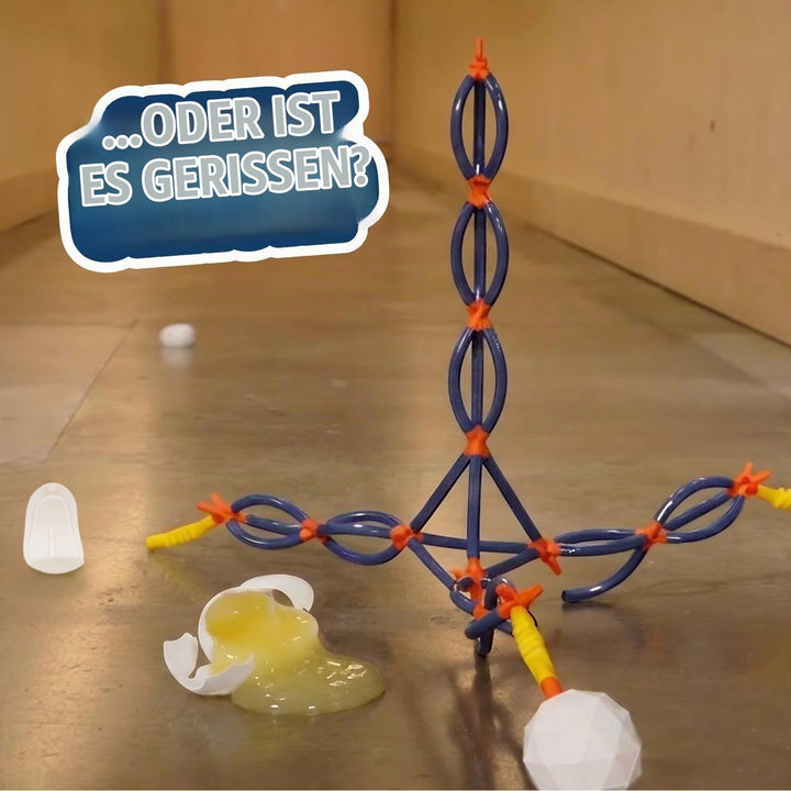 CrunchLabs by Mark Rober Eierfall-Challenge Experimentierset, Eierfall-Challenge