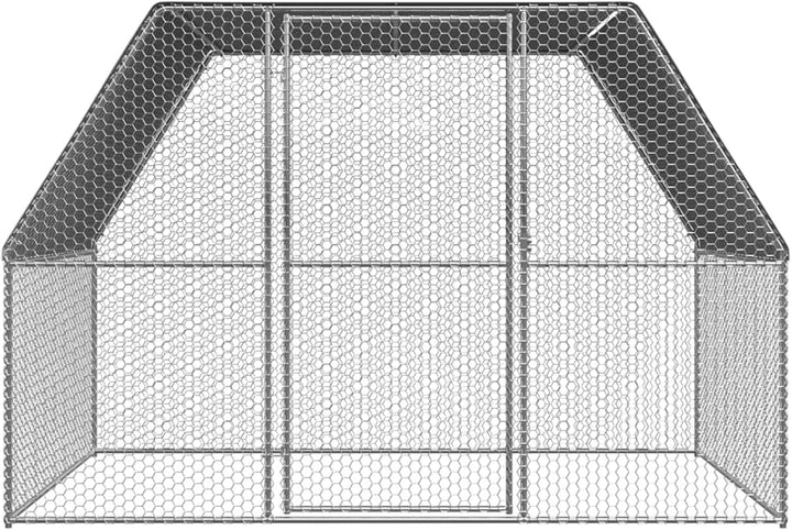 Susany Outdoor-Hühnerkäfig mit Wasserbeständige Überdachung Hühnerstall Tür mit Schloss Hühnerhaus K