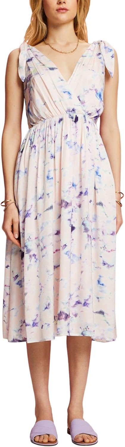 ESPRIT Damen Kleid 34 697/Pastel Pink 3, 34 697/Pastel Pink 3
