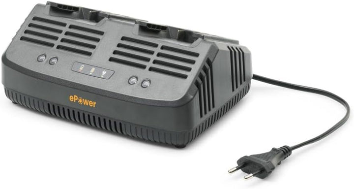 Alpina STIGA Doppelstandard-Ladegerät C 215 D 20 V, Ladestrom 2 Ah, Eurostecker